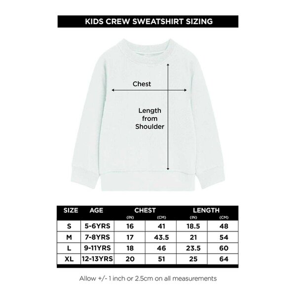 K-Pop Demon Hunters Childrens/Kids Zoey Poster Sweatshirt - Navy