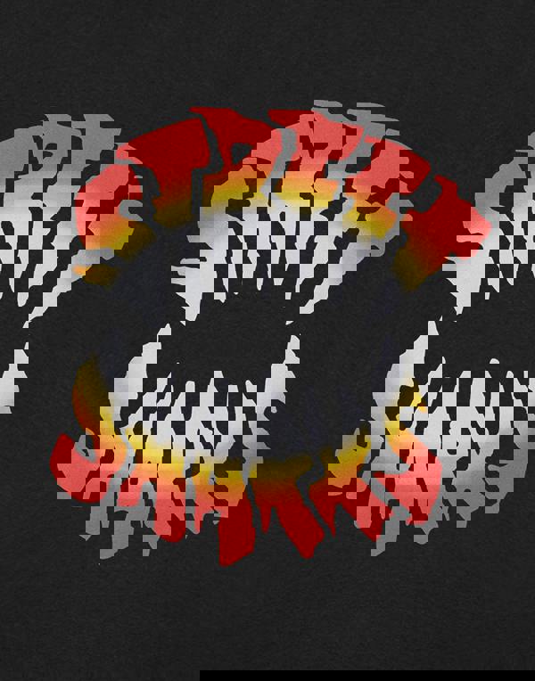 Street Sharks Mens Black Logo Short Sleeved T-Shirt