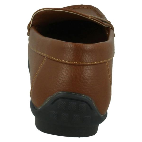 Thomas Blunt Boys Thomas Blunt Flat Slip On Smart Loafer Shoes N1155