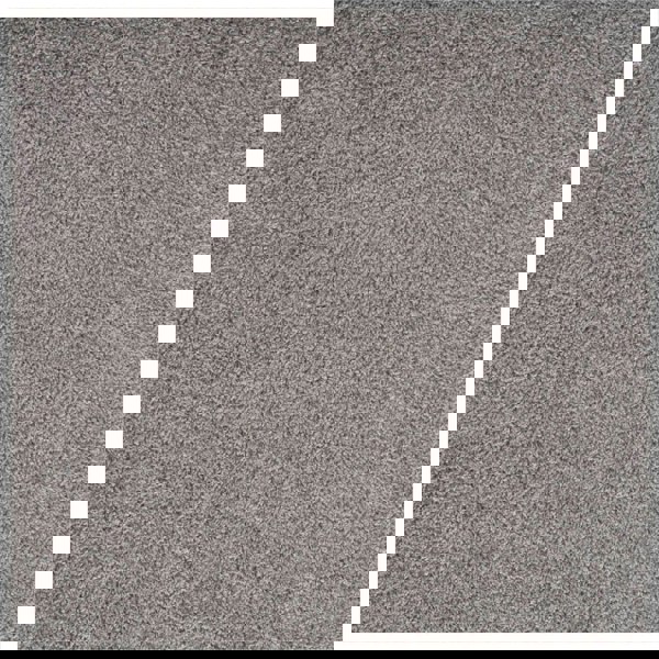 Grey shaggy rug Easy to clean, Colourfast, Resilient, Pet-friendly