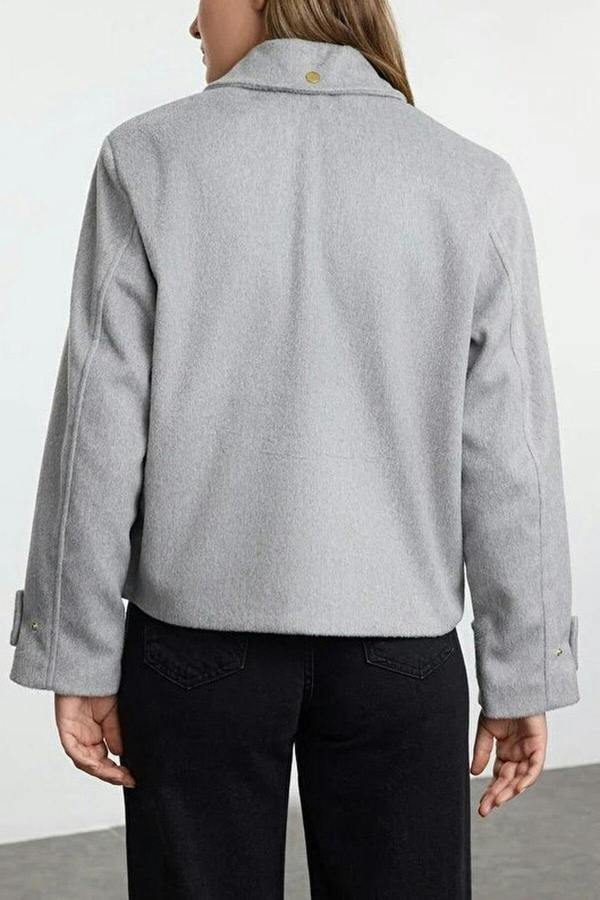 WOVCOR Cashmere Slim Jacket Coat