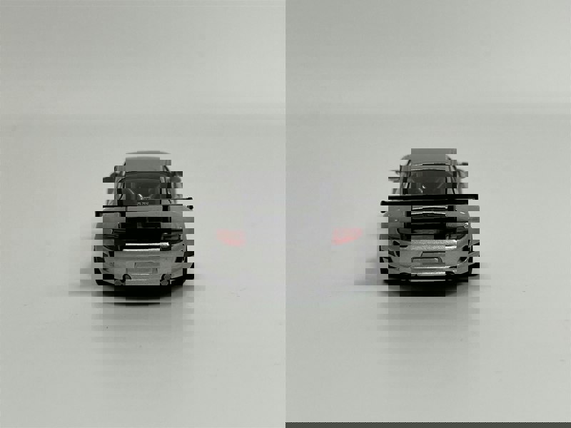 Pop Race Porsche RWB 997 Silver 1:64 Scale Pop Race PR640130