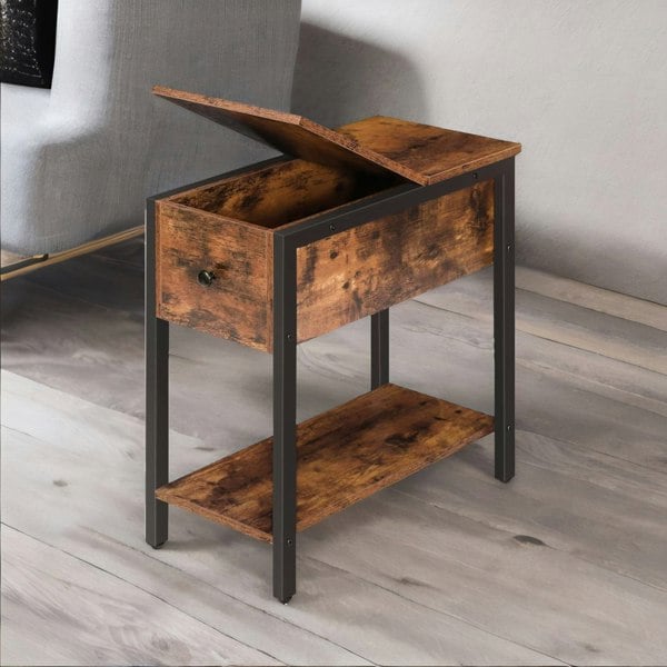 Rafaelo Mobilia Flip Top End Table