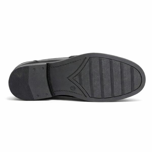 Roamers M059 Loafer Shoes in Black