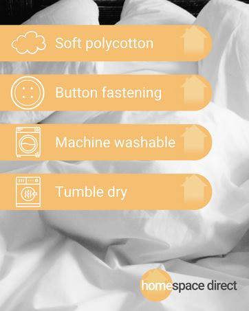 Bethany Black Duvet Cover Set