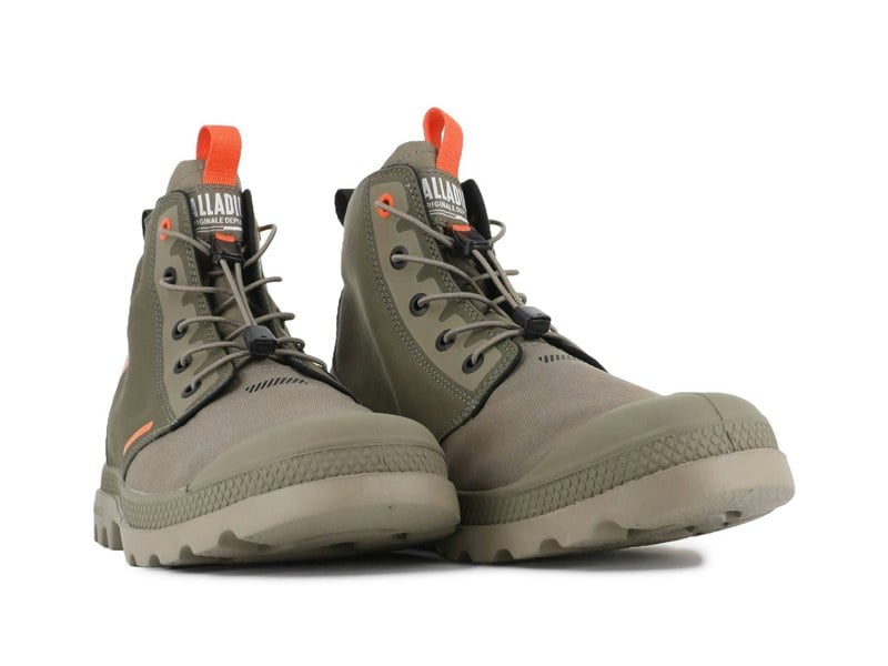 Palladium Pampa Lite Journey Olive Night Boots
