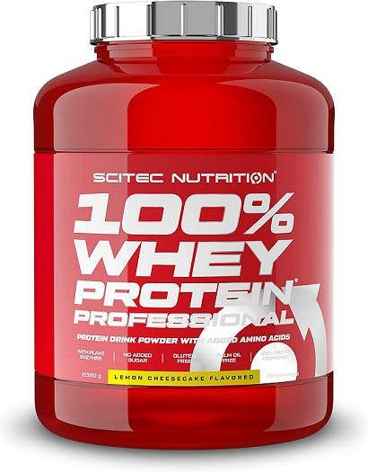 SciTec 100% Whey Protein Professional, Lemon Cheescake  - 2350g