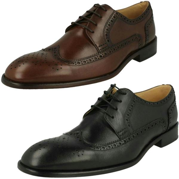 ANATOMIC Mens Anatomic Brogue Detailed Shoes Giorgio