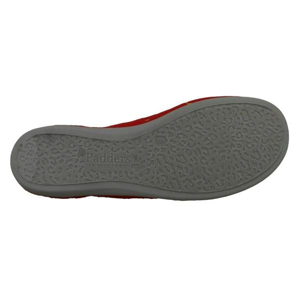 Padders Ladies Padders Casual Slip On Textile Slippers - Ballerina