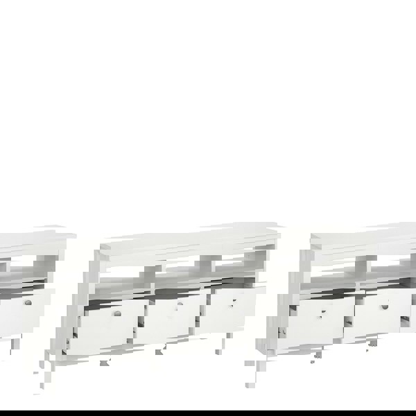Furniture To Go Madrid TV Unit 3 Drawers in White