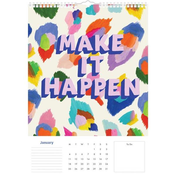 Eleanor Bowmer A3 Calendar 2027, Wall Calendars, Month To View, Art, Gift