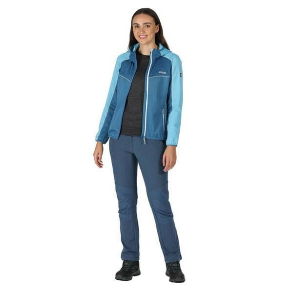 Regatta Womens/Ladies Attare Lightweight Jacket - Vallarta Blue/Ethereal Blue - 