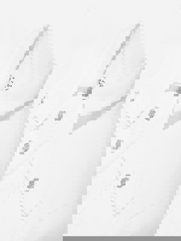 MM6 Maison Margiela Kids Denim Jacket in Ivory