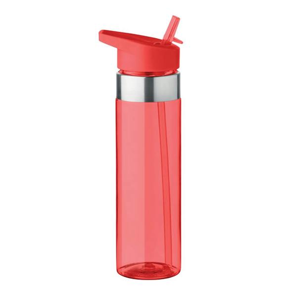 MidOcean Sicilia Tritan 650ml Bottle - Transparent Red - 
