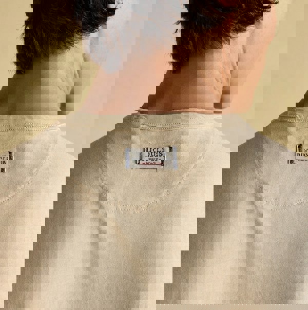 Joules RUGBY CLUB TEE Mens T-Shirt Cream