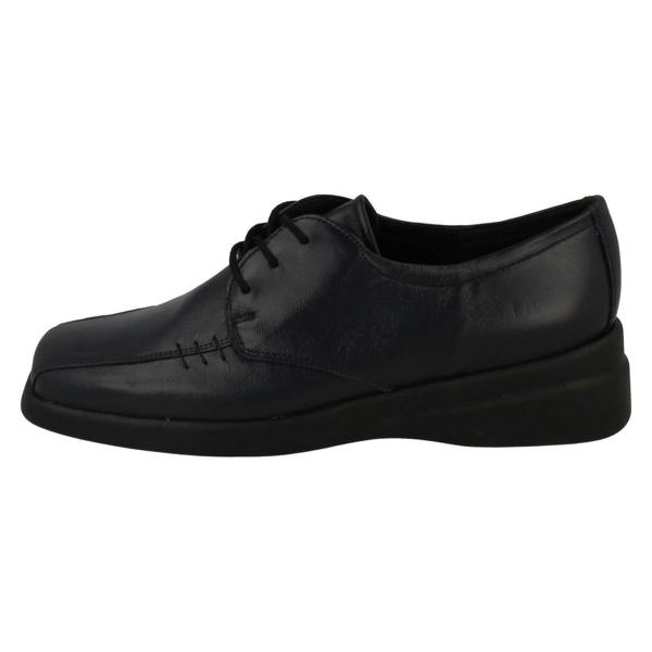 Nil Simile Ladies Nil Simile Narrow Fitting Leather Lace-Up Shoes Sussex