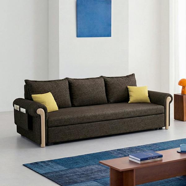 Weilai Concept Braylene Two Seater Sofa Bed, Linen