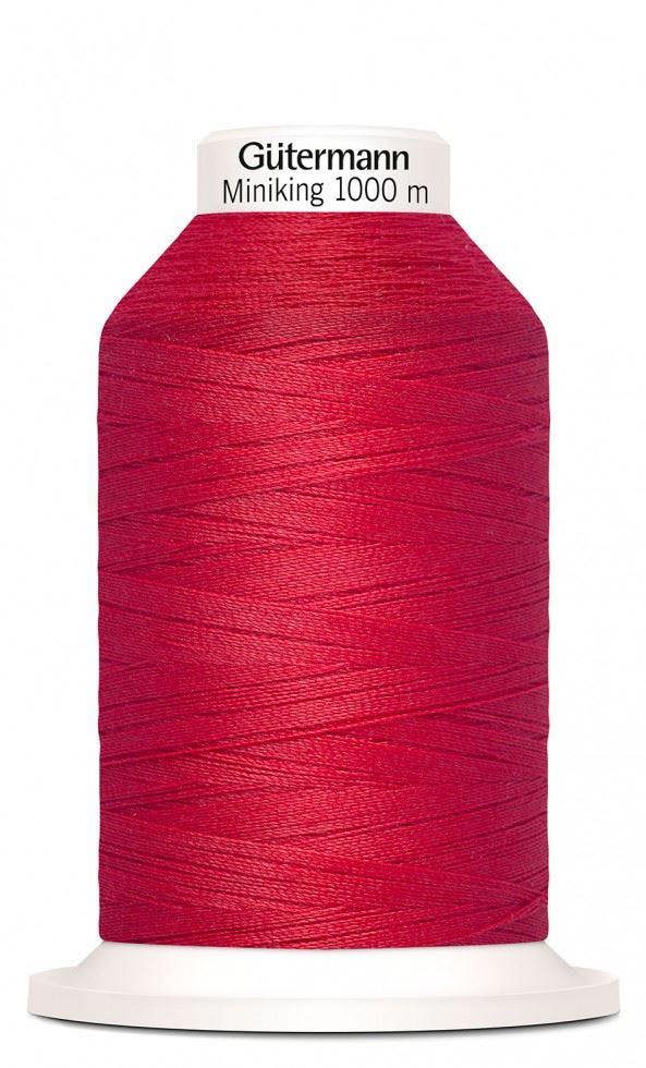 Gutermann Miniking Overlocker Thread 1000m Polyester Thread Suitable For Dressmaking