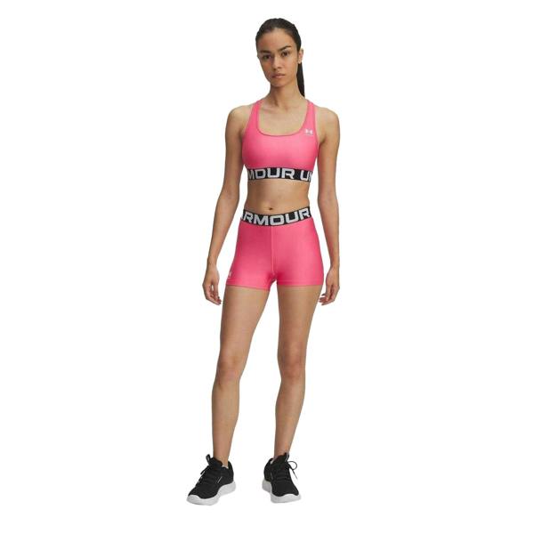 Under Armour Womens/Ladies HeatGear Compression Shorts - Super Pink - 