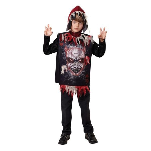 Bristol Novelty Childrens/Kids Devil Tabard And Hood - Black/Red - 