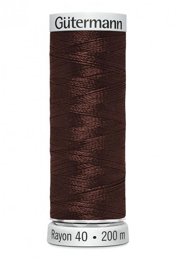 Gutermann No 40 Sulky Rayon Embroidery Thread 200m Rayon Thread Suitable For Embroidery