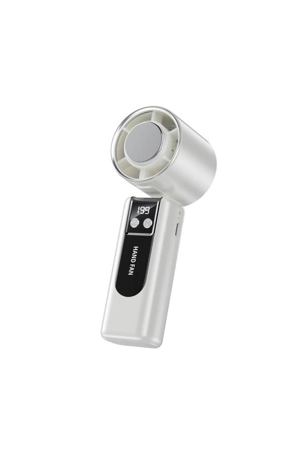 Dyzi Portable Cooling Handheld Fan 2000mAh USB-C 199 Speed Rechargeable