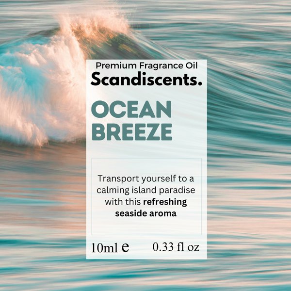 Ocean Breeze - Scandiscents, waterless diffuser, essential oils, fragrance oils