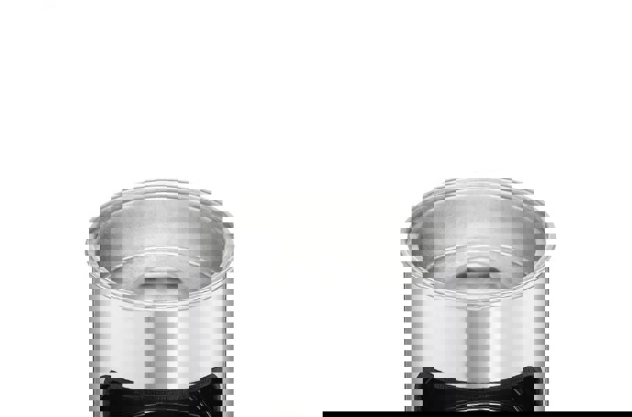 Durable Round Metal Waste Bin with Fire Extinguishing Ashtray | 17L | Grey