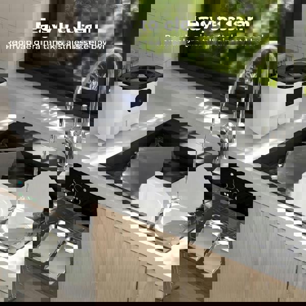 Skylos Dog Feeder Food Automatic Dispenser 6L Dual Bowl APP Timer Portal Contol