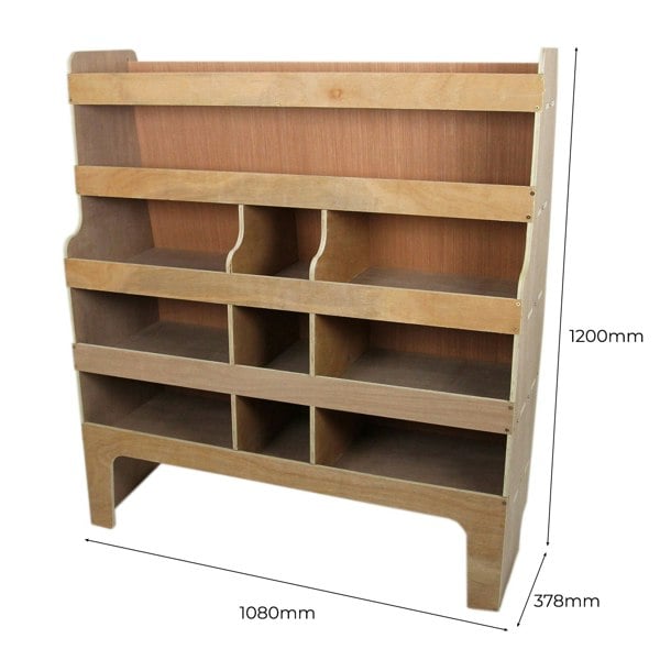 Monster Racking Ford Transit Custom SWB & LWB Offside Plywood Van Racking