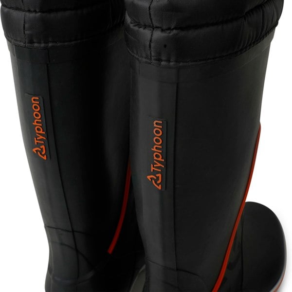 Typhoon Tall Sailing Boots - Black/Solar