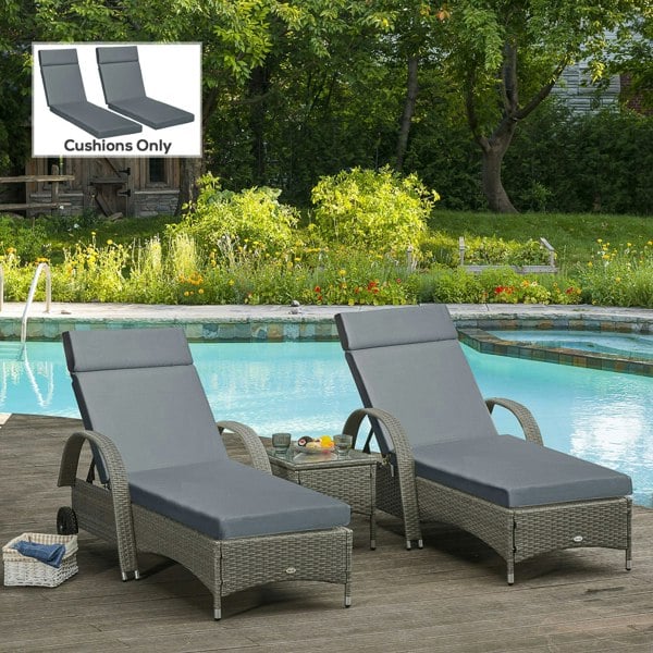 Outdoor Seat Cushion Set
