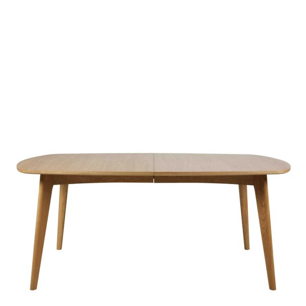 Wyld Haus Mossbloom 6 Seater Oak Extending Dining Table