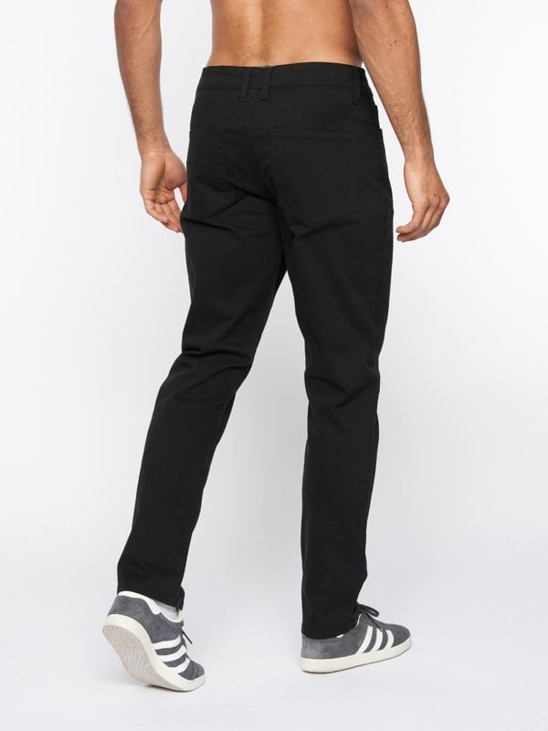 Duck and Cover Franztown Chinos Black