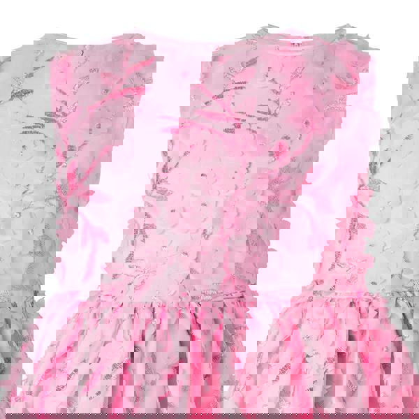 Rachel Riley Flutter Rose Party Dress