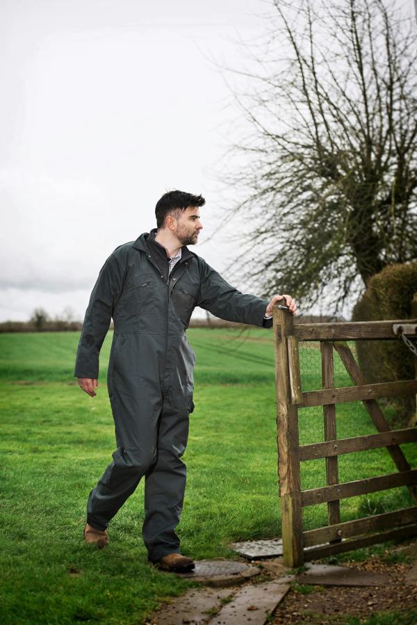 Zip Front Coverall - Hi-Vis Trousers