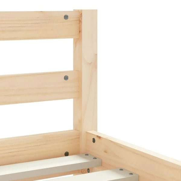 Berkfield Kids Bed Frame with Drawers 80x200 cm Solid Wood Pine