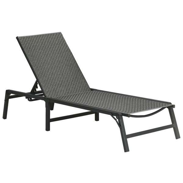 Rattan Sun Lounger