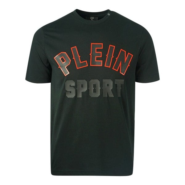 Plein Sport Bold Block Logo T-Shirt - Black