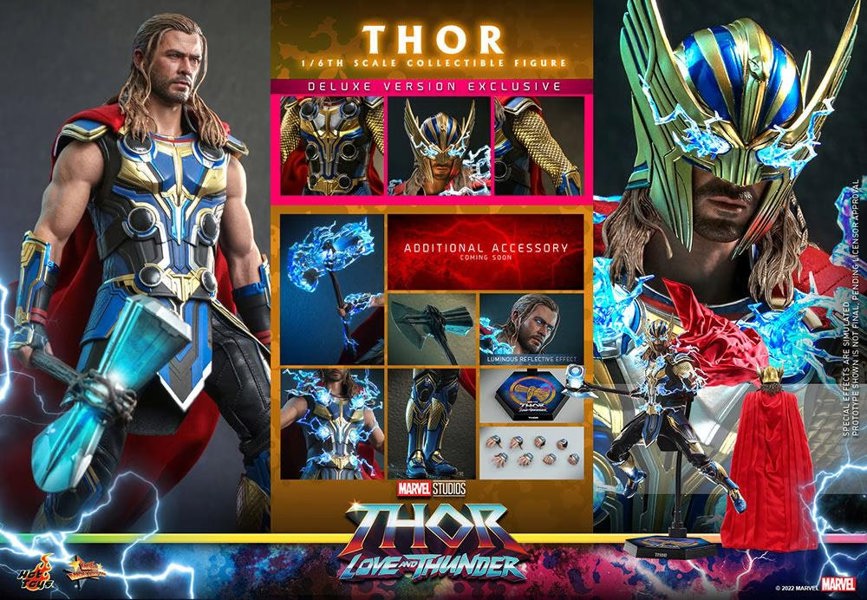 Hot Toys Thor Deluxe Figure Thor: Love and Thunder 1:6 Scale Hot Toys 9113092