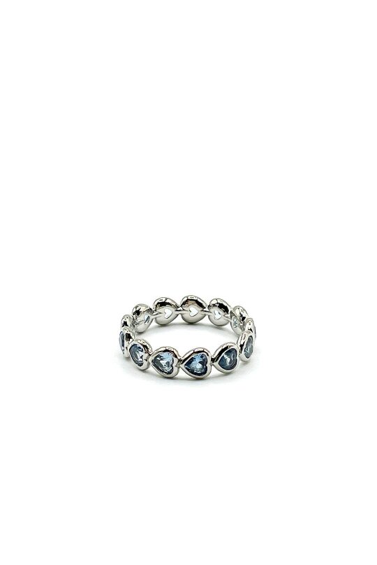 SVNX The 'Atlas' Ring in Silver and Blue
