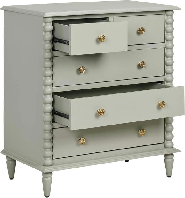 Statement Furniture Cromwell 2 over 3 Chest of Drawers with Bobbin Design
