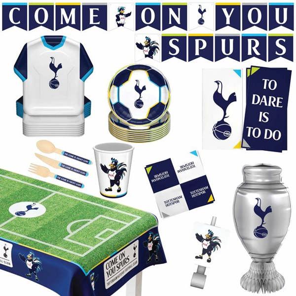 Tottenham Hotspur FC All in One Party Box Set, Kitchen Accessories, Sports, Gift