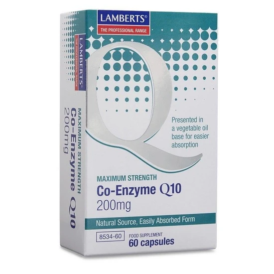 Lamberts Co-Enzyme Q10 200mg 60 capsule