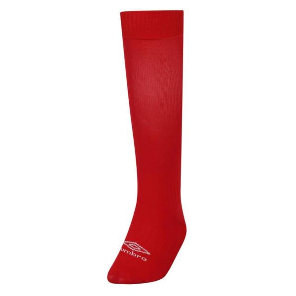 Umbro Childrens/Kids Primo Football Socks - Vermillion/White - 