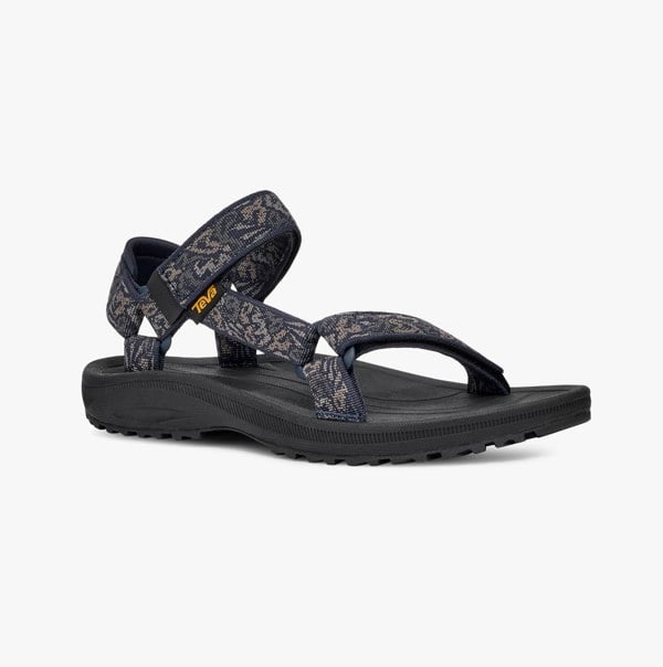 Teva WINSTED Mens Sandals Dissolving Shapes Total Eclipse