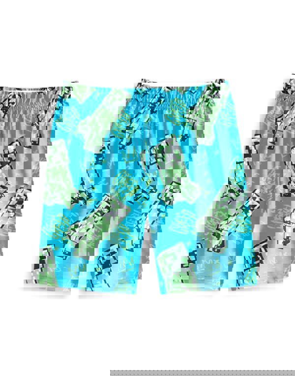 Minecraft Boys Multicoloured Creeper AOP Multi-Pack of 2 Short Sleeve Short Leg Pyjama Set