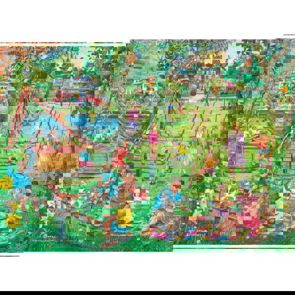 The House of Puzzles Park & Rides BIG 250 Piece Jigsaw Puzzle