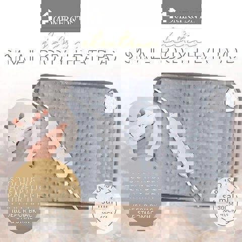 Homefront Heat Pad with 4 Heat Settings 110W - Luxurious Soft with Auto Shut Off