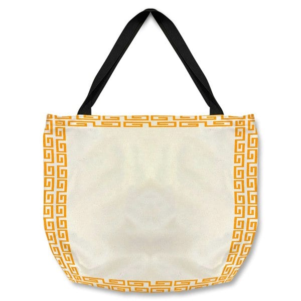 Benjamin Tate Design Golden Egyptian Border Tote bag